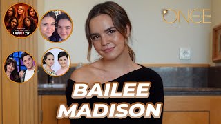 Bailee Madison talks about PLL  Original Sin Wizards of Waverly Place The Fosters amp OUAT [upl. by Kerri]