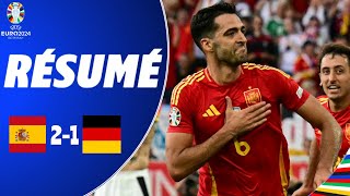 Espagne vs Allemagne  21  Résumé  Coupe dEurope 2024  espagne allemagne [upl. by Bogoch]