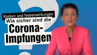 Risiken und Nebenwirkungen  Wie sicher sind die CoronaImpfungen [upl. by Galasyn987]