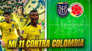 MI GRAN XI para el ECUADOR vs COLOMBIA Eliminatorias Conmebol 2026 [upl. by Gnihc856]