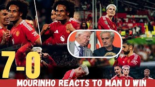 MOURINHO SLAMS MANCHESTER UNITED AFTER 70 CARABAO CUP VICTORY YOU WON’T BELIEVE HIS REACTION [upl. by Enidualc]