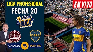 LANÚS vs BOCA JUNIORS EN VIVO con ROBERTO LETO desde LA FORTALEZA  Relato CALIENTE [upl. by Sivle506]