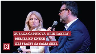 Zuzana Čaputová Erik Tabery Debata ku knihe Nestratiť sa sama sebe [upl. by Tremann]