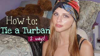 DIYHow to Tie a Turban [upl. by Astrid703]