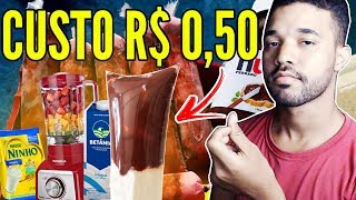 Minha Receita Base de Geladinho Gourmet Barata e Simples [upl. by Weidner]