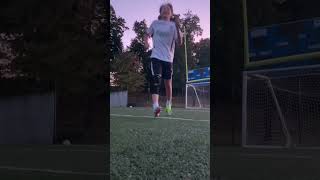 VERY REALISTIC bicycle kick training 🔥🔥💯💯 football [upl. by Adnuahsor798]