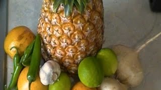 Salsa picante de piña  para frutas RecetasdeLuzMa [upl. by Stephanie84]