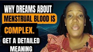 WHAT IS THE DREAM MEANING OF SEEING MENSTRUAL BLOOD PADS STAINED WITH BLOOD DREAM MEANING [upl. by Ytsihc214]