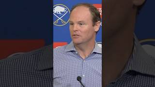 Sabres GM Kevyn Adams “We don’t have palm trees We have taxes” shorts shortsvideo [upl. by Wie887]