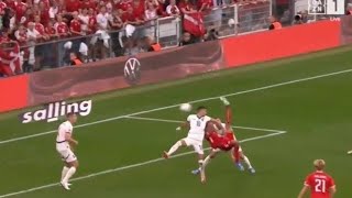 Yussuf Poulsen Amazing Bicycle Kick Goal Denmark vs Serbia 20 Goals Highlights [upl. by Enamrahc681]