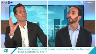 Que sont devenus 100 euros investis en Bourse tous les mois pendant 10 ans [upl. by Olly965]