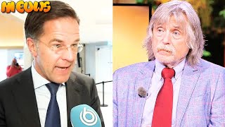 VIster gaat Johan Derksen straffen ‘Kwalijk wat hij over Rutte zei’ [upl. by Jenesia771]