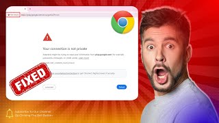 How to Fix “Your Connection is Not Private” Error on Google Chrome ⚠️✅ [upl. by Jephum]