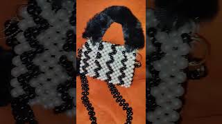 New handmade beaded bag its really amazing trendingshorts trending trend viralshort [upl. by Nerb448]