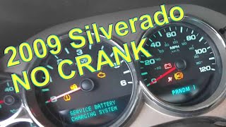 2009 Silverado No Crank How I Diagnosed Communication Issue [upl. by Lancey]