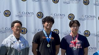 CIF State Finals Boys 100y Backstroke American Lane 6 5112024 [upl. by Franklyn]