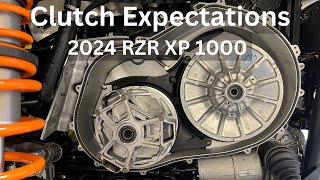 2024 RZR XP 1000 Factory Clutch Expectations [upl. by Noirrad]