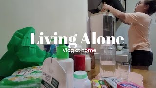 VLOG Bought food stocks amp Cooking  Home vlog [upl. by Latin]