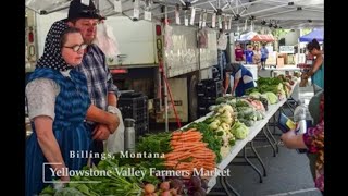 Yellowstone Valley Farmers Market 🧑‍🌾 Billings Montana farmersmarket [upl. by Aurelio]