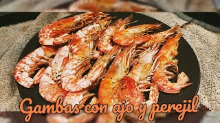 GAMBAS o GAMBONES en AIRFRYER o Freidora de Aire En 5 MINUTOS [upl. by Zoellick]