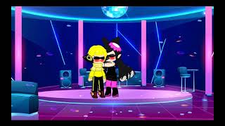 Callie kiss Agent 4 Splatoon Gacha calliesquidsister3499 [upl. by Jez]