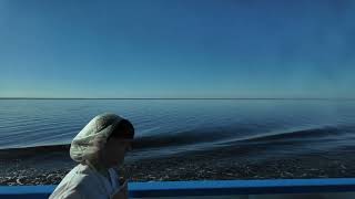 Voyaging along the Volga River Russia  0651 AM May 19 2024  4k 60fps [upl. by Ruby]