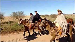 Todos os caminhos levam a Alegrete de Itaqui com charrete atrotezito para geração da Chama [upl. by Schmitz]