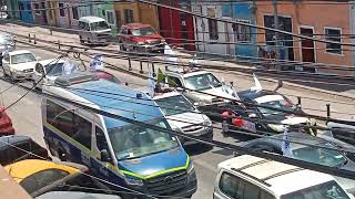 caravana de la votación de los alcaldes de iquique año 2024 carnaval parte 2 [upl. by Susejedairam980]