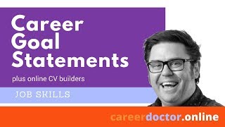 Whats the deal with CVs Resumes and Career Goal Statements [upl. by Sharona]