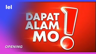 GTV  Dapat Alam Mo OBB 17NOV23 [upl. by Ernie]