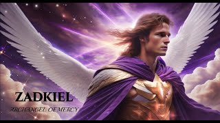 Zadkiel Archangel of Mercy spirituality archangels [upl. by Atalanti521]