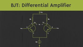 BJT Differential Amplifier Explained [upl. by Adnawot]