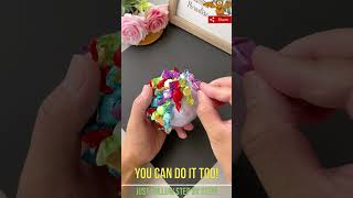 DIY Candy Topiary Create a Sweet Masterpiece 🍭🌸 Fun and Easy Project 5minutecrafts [upl. by Merrick]