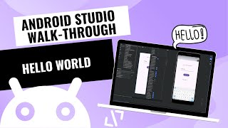 Android Studio  Hello World Android Tutorial [upl. by Berkin198]