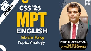 MPT SCREENING TEST CSS EPI 8 by Prof Shafaqat Ali [upl. by Mat160]