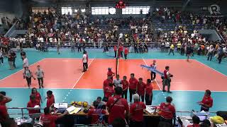 Palarong Pambansa 2023 Secondary girls volleyball gold medal match  NCR vs Western Visayas [upl. by Anitrebla737]