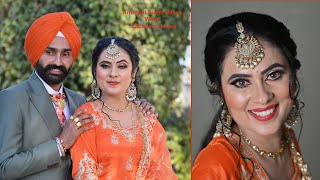 Amritpal Singh Bajwa  Satinderpal Kaur Best Wedding Highlights 2024 [upl. by Georgianne]