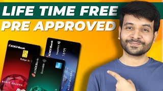 ICICI Premium Credit Cards PRE APPROVED and LIFE TIME FREE [upl. by Townsend]