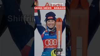 Mikaela Shiffrin Achieves Historic 99th Career Victory in Slalom news sport [upl. by Huntington]