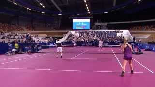 Bruguera  Bahrami vs Haarhuis  Bertens  AFAS Tennis Classics 2014 [upl. by Neltiac]