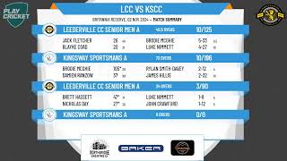 Leederville CC Senior Men A v Kingsway Sportsmans A [upl. by Aiden901]