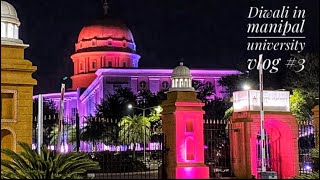 Diwali in Manipal University Jaipur 🪔 vlog  3 [upl. by Ymmor508]