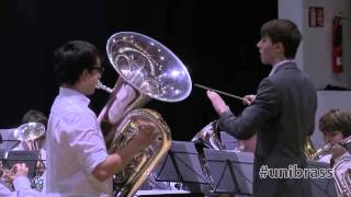 UniBrass 2013 Song For The Skies  Paul LovattCooper [upl. by Beshore]