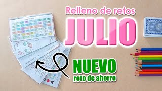 Retos de ahorro JULIO 🤑​ Ahorra dinero con un bajo presupuesto 🥳​ NUEVO RETO quotFRASEquot [upl. by Traver559]