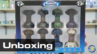 Skylanders Imaginators Unboxing  Creation Crystal 8 Pack [upl. by Eelnyl846]