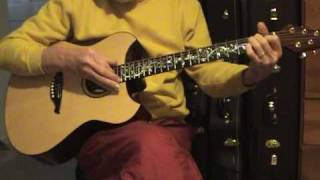 Bruces Wechter guitar  Amazing GraceMPG [upl. by Atalee]