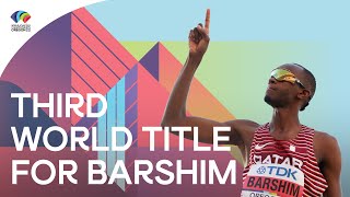 Barshim beats Woo in epic high jump battle  World Athletics Championships Oregon 22 [upl. by Agarhs105]