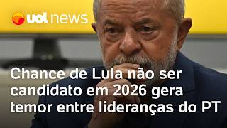 Lula em 2026 Lideranças do PT temem que presidente não dispute reeleição à Presidência diz jornal [upl. by Neneek670]