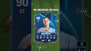 90 Miedema Review in EA FC 25 shorts short fc25 eafc25 fifa ultimateteam amperemks [upl. by Meer]