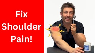 How To Fix Shoulder Pain  WITH A SPOON [upl. by Ainahpets946]